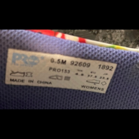Timberland Pro Anti Fatigue Shoes Nursing Size 6.5 Multicolor - Picture 10 of 12